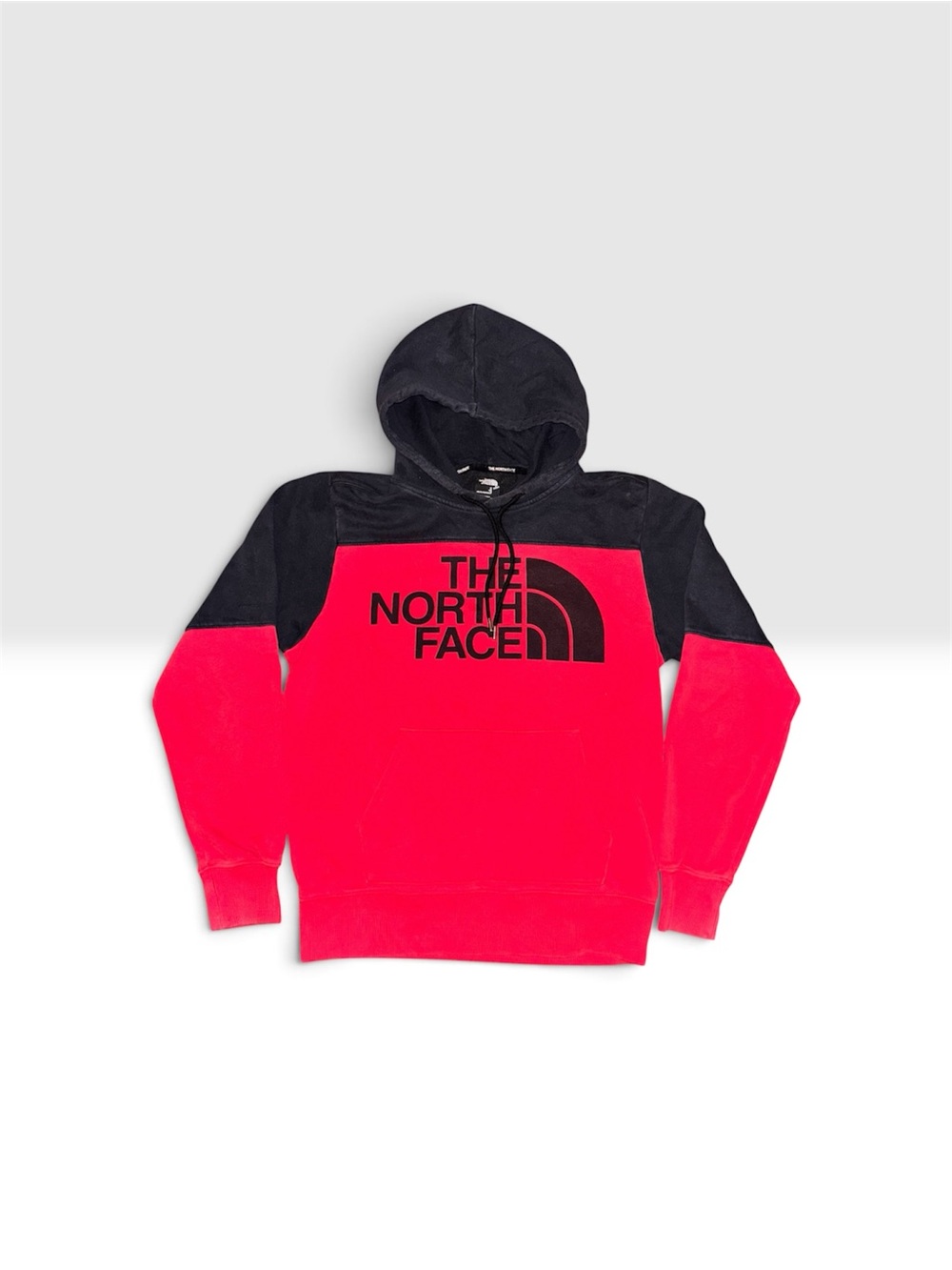The North Face Men’s Red and Black Pullover Hoodie